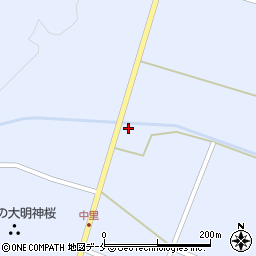 山形県長井市草岡735周辺の地図