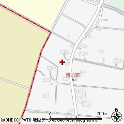 宮城県名取市本郷西六軒204周辺の地図