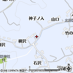 宮城県名取市愛島北目周辺の地図