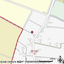 宮城県名取市本郷西六軒215周辺の地図