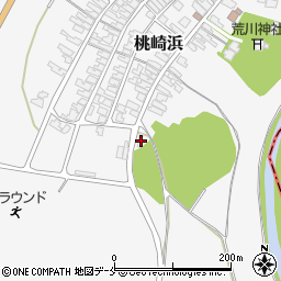 新潟県胎内市桃崎浜139周辺の地図