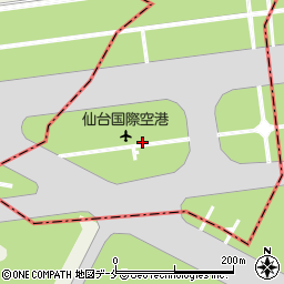 丸松空港店周辺の地図