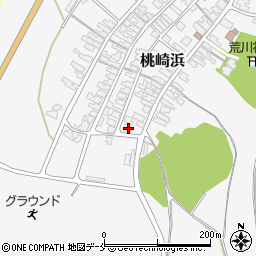 新潟県胎内市桃崎浜288周辺の地図