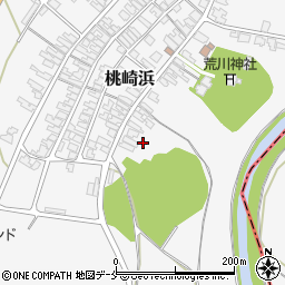 新潟県胎内市桃崎浜146周辺の地図