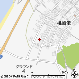 新潟県胎内市桃崎浜382周辺の地図