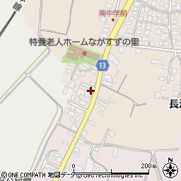 山形県上山市長清水2丁目7-3周辺の地図