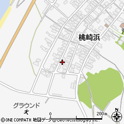 新潟県胎内市桃崎浜291周辺の地図