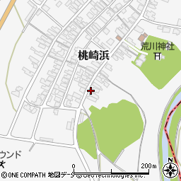 新潟県胎内市桃崎浜158周辺の地図