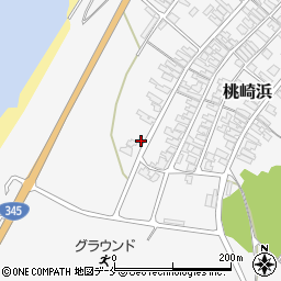 新潟県胎内市桃崎浜385周辺の地図