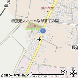 山形県上山市長清水2丁目7-2周辺の地図