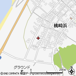 新潟県胎内市桃崎浜380周辺の地図