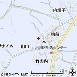 宮城県名取市愛島北目入30周辺の地図