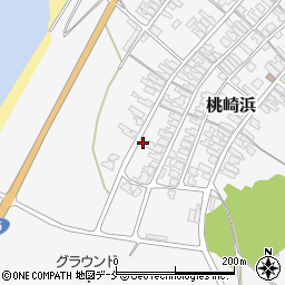 新潟県胎内市桃崎浜379周辺の地図