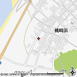 新潟県胎内市桃崎浜378周辺の地図