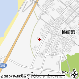 新潟県胎内市桃崎浜388周辺の地図