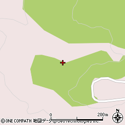 山形県上山市永野アザミ原周辺の地図