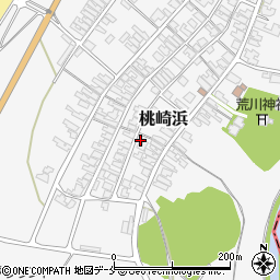 新潟県胎内市桃崎浜279周辺の地図