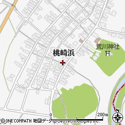 新潟県胎内市桃崎浜277-2周辺の地図