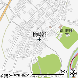 新潟県胎内市桃崎浜273周辺の地図