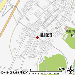 新潟県胎内市桃崎浜299周辺の地図