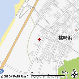 新潟県胎内市桃崎浜391周辺の地図