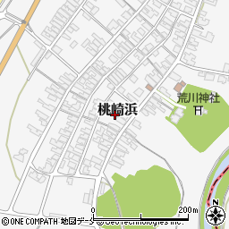 新潟県胎内市桃崎浜272周辺の地図