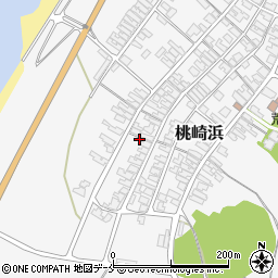 新潟県胎内市桃崎浜373周辺の地図