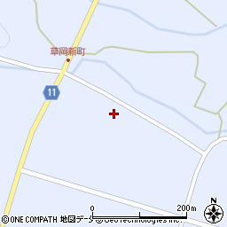 山形県長井市草岡1426周辺の地図