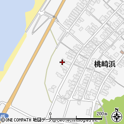 新潟県胎内市桃崎浜392周辺の地図