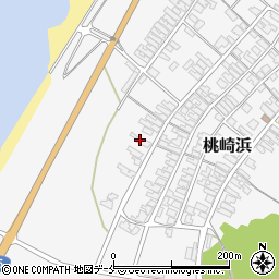 新潟県胎内市桃崎浜393周辺の地図