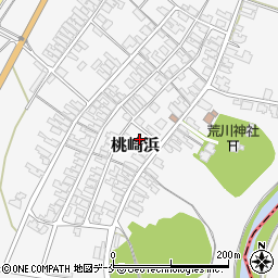 新潟県胎内市桃崎浜267周辺の地図
