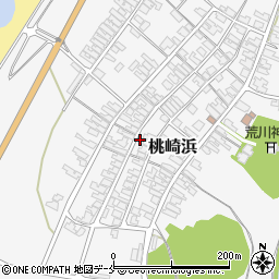 新潟県胎内市桃崎浜301周辺の地図