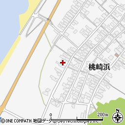 新潟県胎内市桃崎浜394周辺の地図