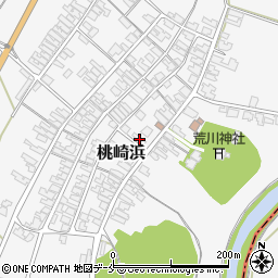 新潟県胎内市桃崎浜261-2周辺の地図