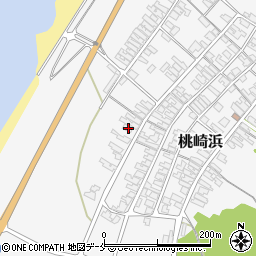 新潟県胎内市桃崎浜395周辺の地図