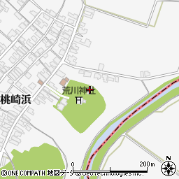 新潟県胎内市桃崎浜239周辺の地図