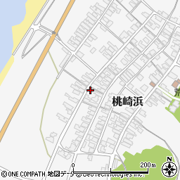 新潟県胎内市桃崎浜368周辺の地図