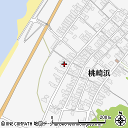 新潟県胎内市桃崎浜396周辺の地図