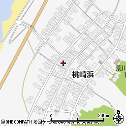 新潟県胎内市桃崎浜366周辺の地図
