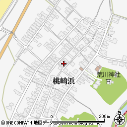 新潟県胎内市桃崎浜306周辺の地図