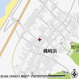 新潟県胎内市桃崎浜363周辺の地図