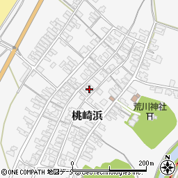 新潟県胎内市桃崎浜307周辺の地図