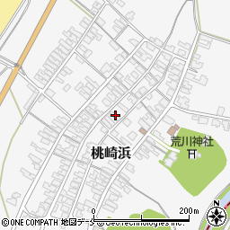 新潟県胎内市桃崎浜308周辺の地図