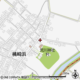 新潟県胎内市桃崎浜243周辺の地図