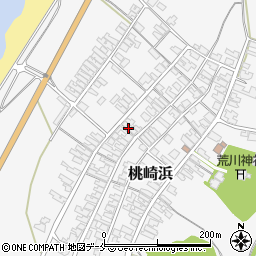 新潟県胎内市桃崎浜361周辺の地図