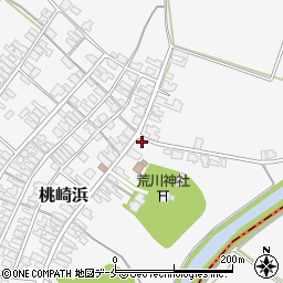 新潟県胎内市桃崎浜242周辺の地図