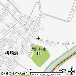 新潟県胎内市桃崎浜481周辺の地図