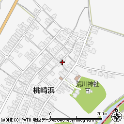 新潟県胎内市桃崎浜250周辺の地図