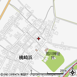 新潟県胎内市桃崎浜248周辺の地図