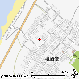 新潟県胎内市桃崎浜405周辺の地図